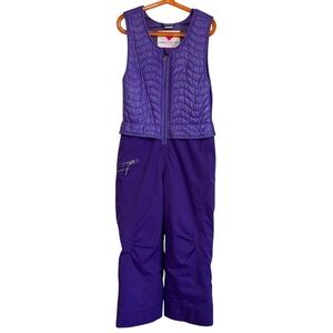 Obermeyer Chacha Insulated Bib Snow Pants Grapesicle/Purple Kids Size 6